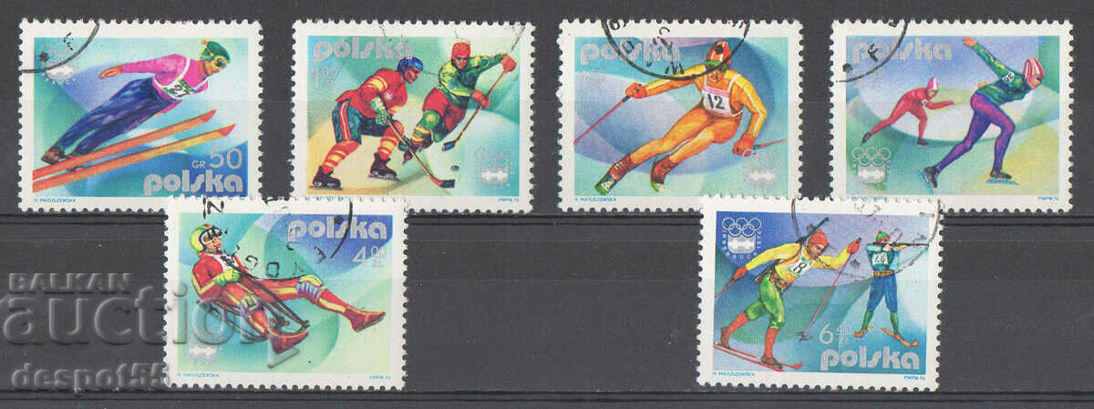 1976. Πολωνία. Χειμερινοί Ολυμπιακοί Αγώνες - Ίνσμπρουκ, Αυστρία.