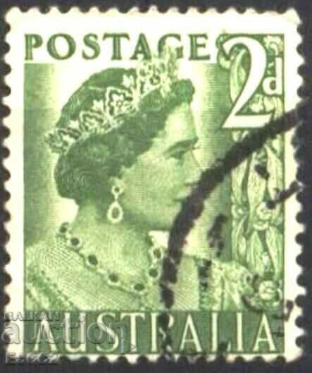 Stamped Queen Elizabeth II 1959 from Australia