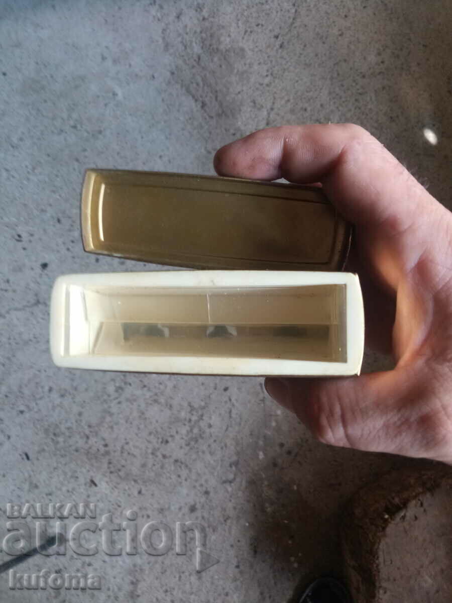 Auction Old German brass snuffbox Auction Old German brass snuffbox