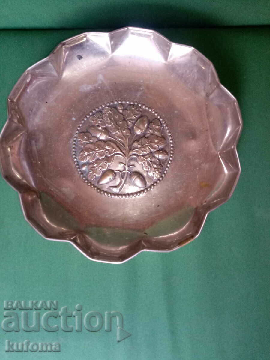 Old silver plated bowl