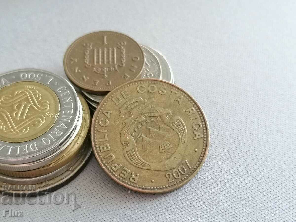 Coin - Costa Rica - 50 Colon | 2007 with price 5.20 BGN | € 2.66 Coin - Costa Rica - 50 Colon | 2007 with price 5.20 BGN | € 2.66