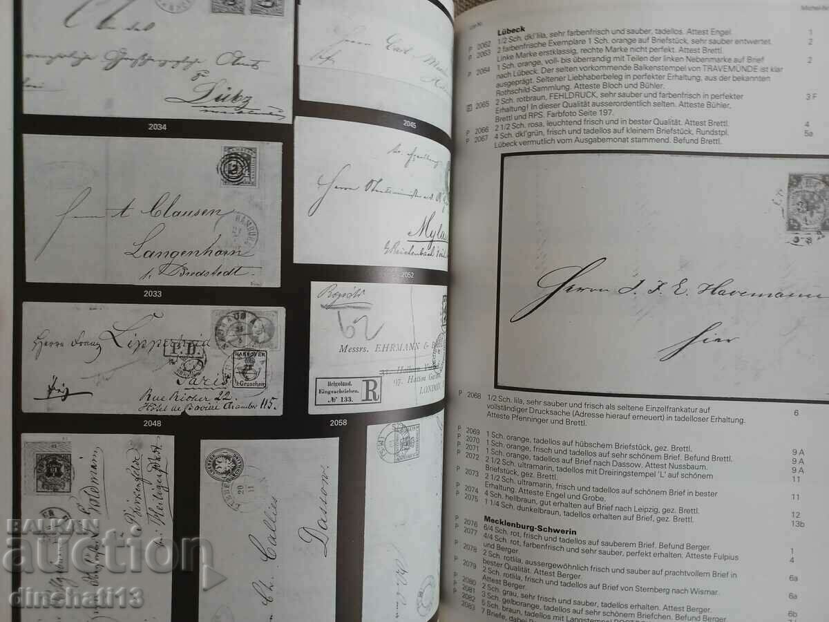 Delivery of Briefmarken-Auktion. Galerie Furstenland Im Rapp-Haus in Wil Delivery of Briefmarken-Auktion. Galerie Furstenland Im Rapp-Haus in Wil