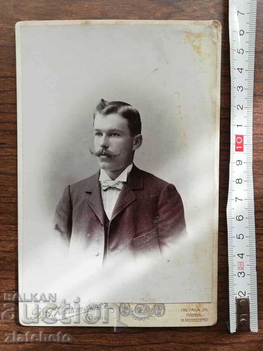 Παλιά φωτογραφία από χαρτόνι του Stefan Stefanov - Υπουργός, Κατασκευαστής με τιμή 50.00 BGN | € 25.56 Παλιά φωτογραφία από χαρτόνι του Stefan Stefanov - Υπουργός, Κατασκευαστής με τιμή 50.00 BGN | € 25.56