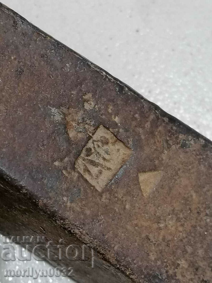 An old ax shaft tool wrought iron - 5 An old ax shaft tool wrought iron - 5