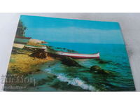 Пощенска картичка Бяла Край морския бряг 1974