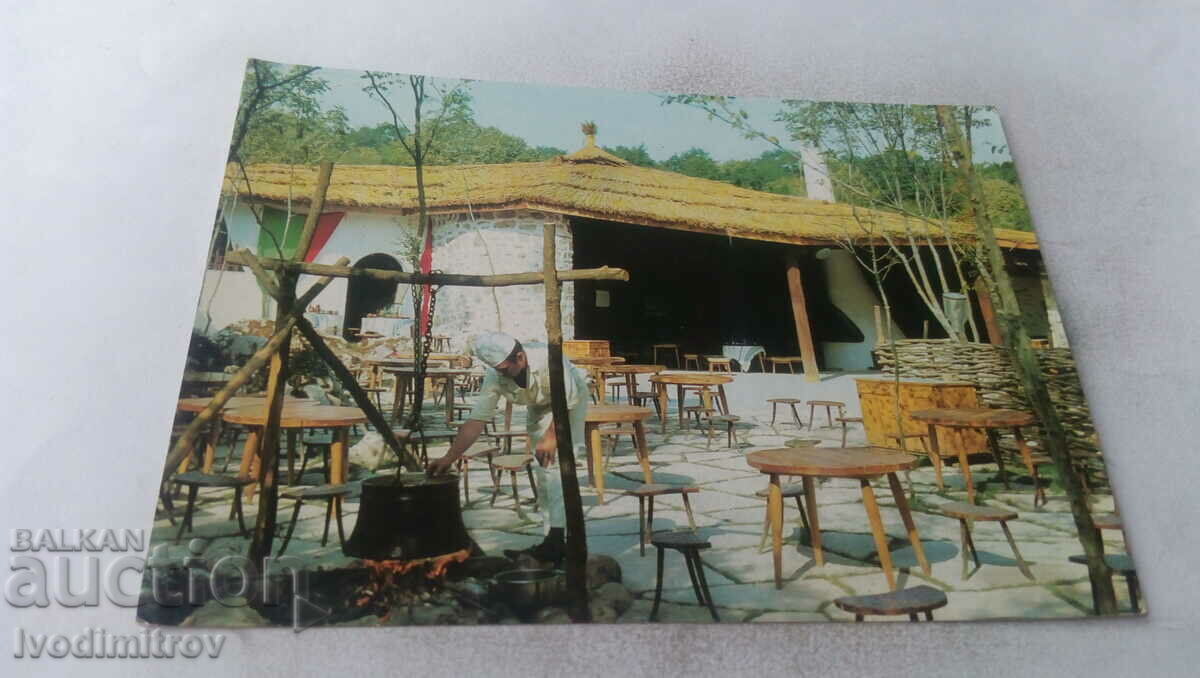 Postcard Golden Sands Restaurant The cot