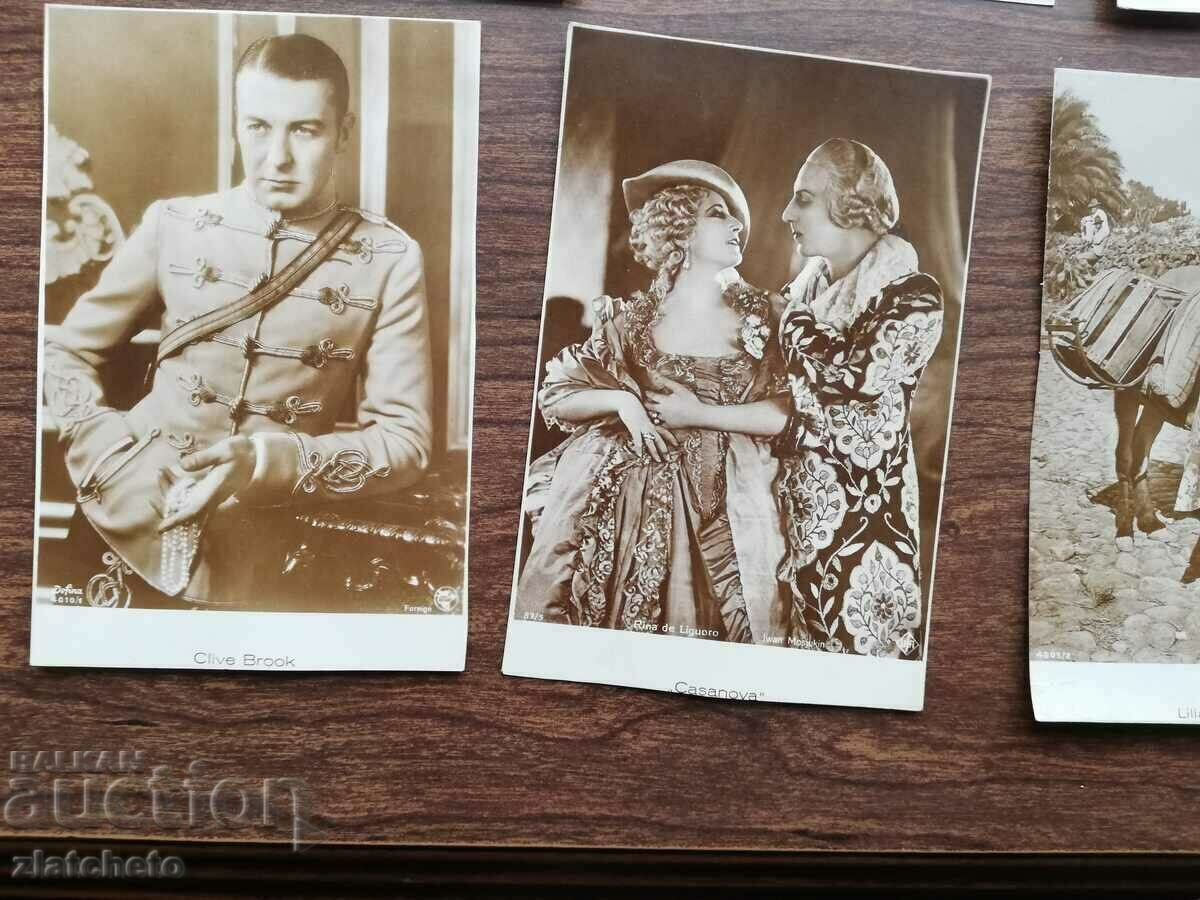 Postcard artists - LOT of 19 CARDS - 6 Postcard artists - LOT of 19 CARDS - 6