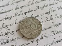 Reich Coin - Germany - 50 Pfennig | 1920; Series A