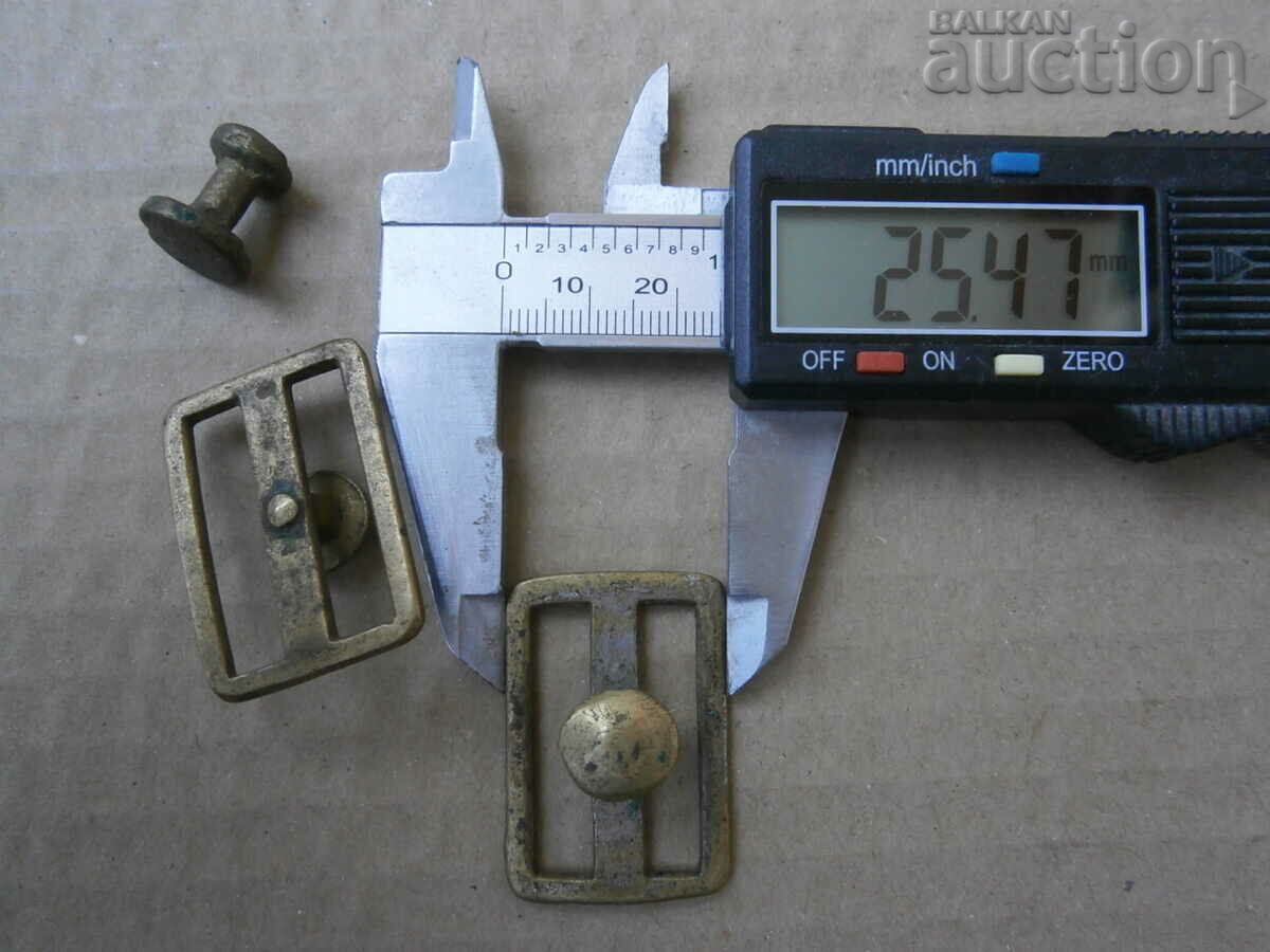 old bronze buckles distributors for a dull leather belt - 5 old bronze buckles distributors for a dull leather belt - 5