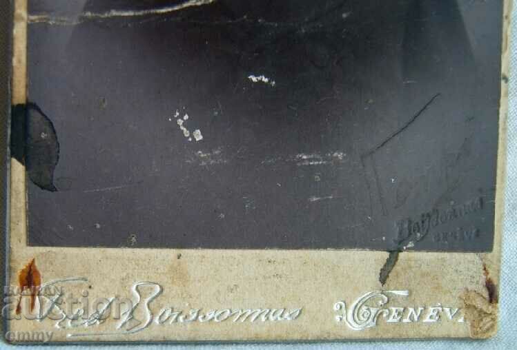 Licitație Omul din carton foto, Geneva 1920 Licitație Omul din carton foto, Geneva 1920