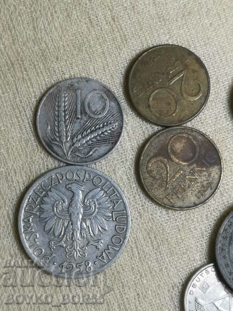 Auction Lot of German Aluminum Soc Coins GDR Auction Lot of German Aluminum Soc Coins GDR