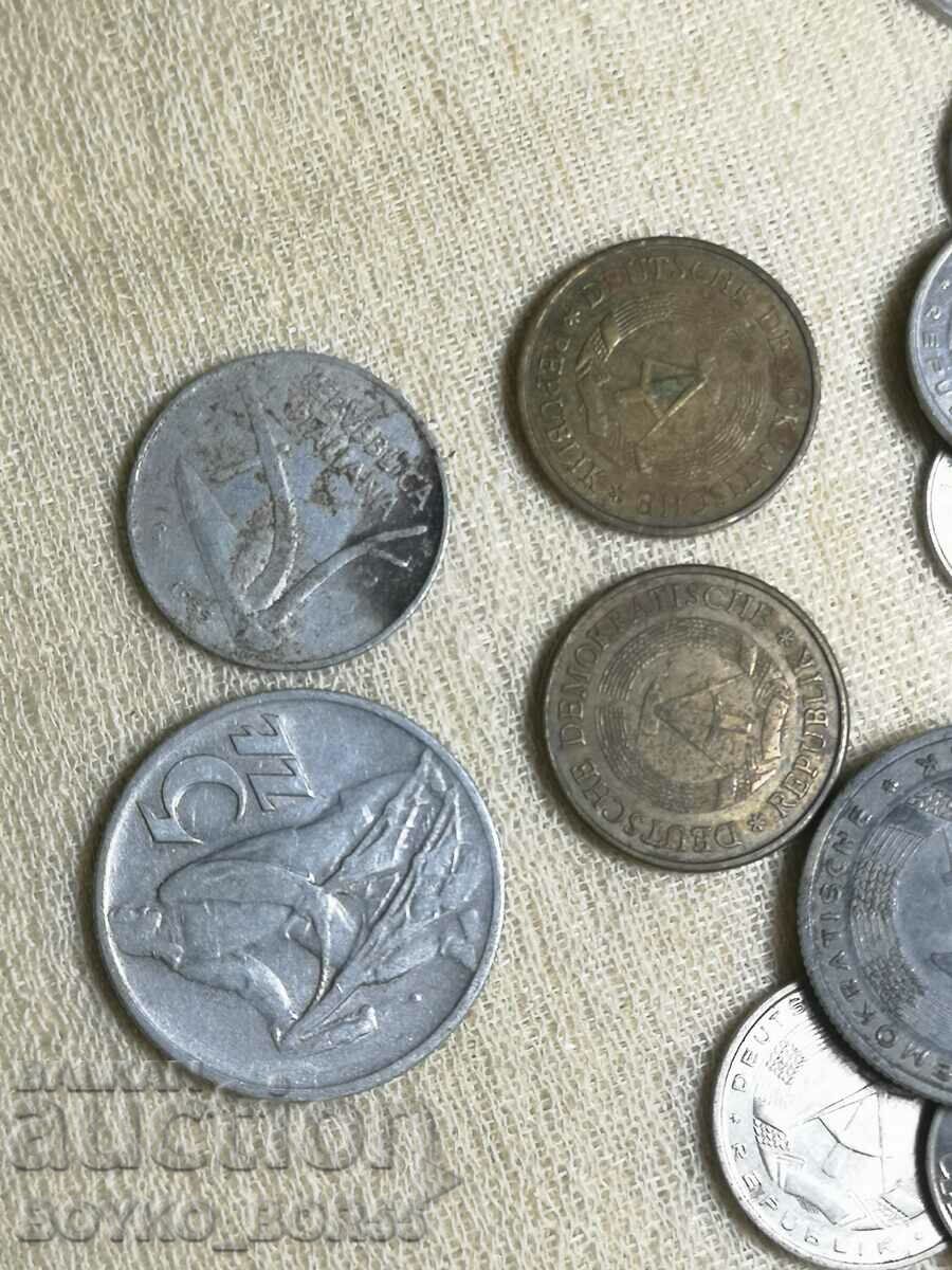 Delivery of Lot of German Aluminum Soc Coins GDR Delivery of Lot of German Aluminum Soc Coins GDR