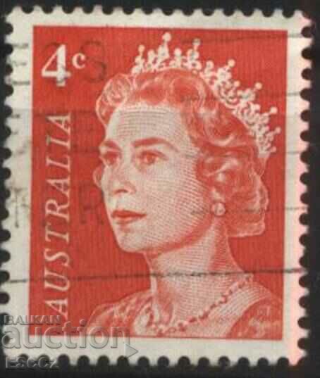 Клеймована марка Кралица Елизабет II  1966 от Австралия