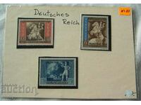 Чисти марки Deutsches Reich-1942 г. с надпечатка