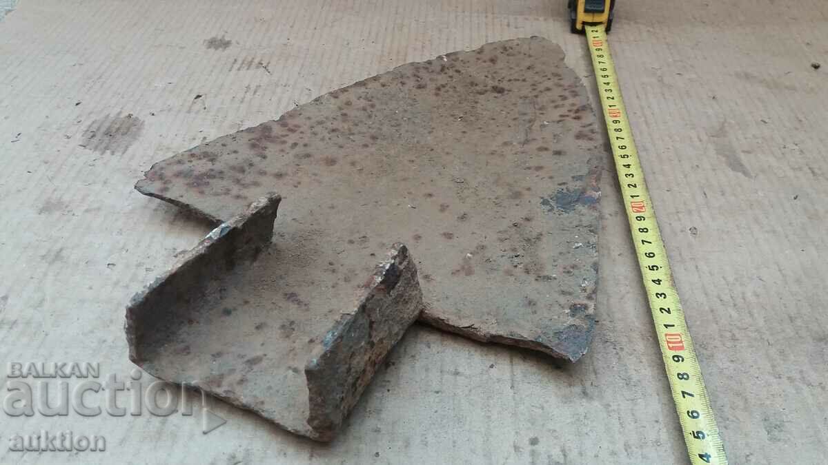 SOLID FORGED RENAISSANCE LARGE PLOW, PLOW, PLOW - 5 SOLID FORGED RENAISSANCE LARGE PLOW, PLOW, PLOW - 5