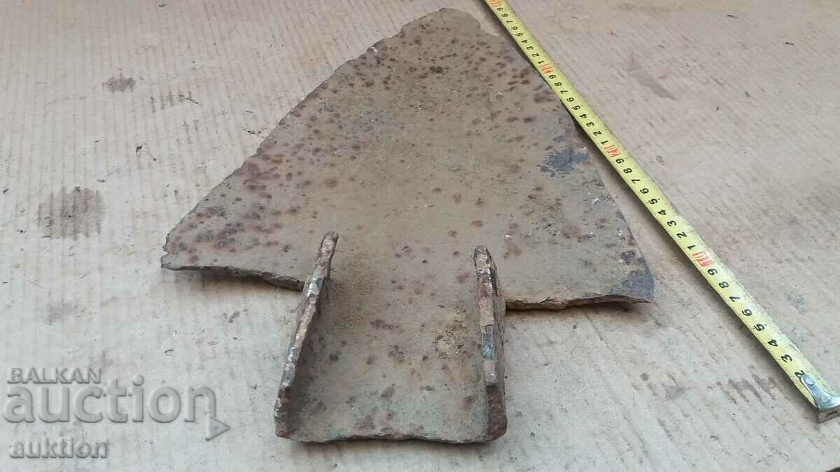 SOLID FORGED RENAISSANCE LARGE PLOW, PLOW, PLOW - 6 SOLID FORGED RENAISSANCE LARGE PLOW, PLOW, PLOW - 6