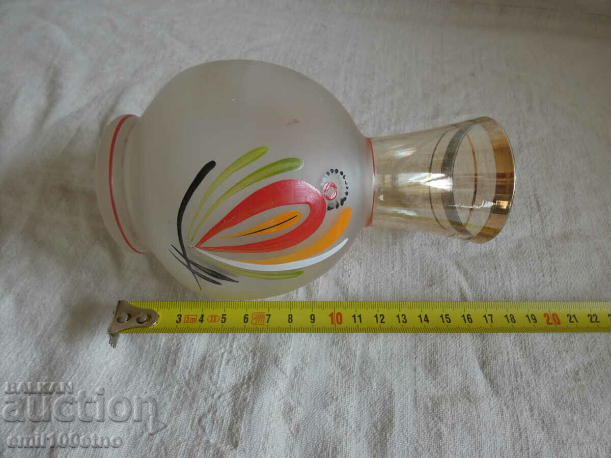 Vaza din sticla pictata manual - 6 Vaza din sticla pictata manual - 6