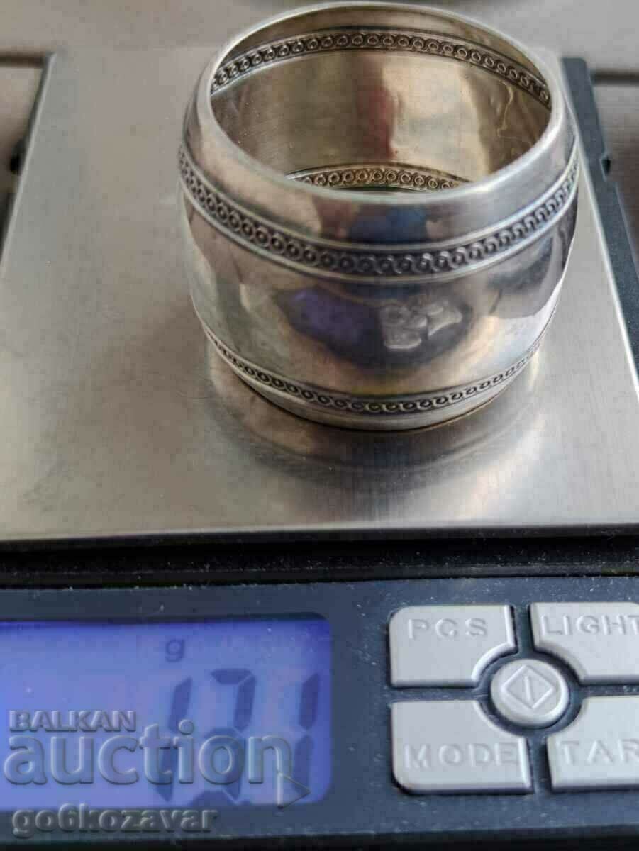 An old silver napkin holder! - 6