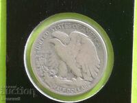 1/2 dolar 1927 ''S'' argint SUA