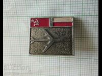 Insigna - Aeroflot URSS Polonia