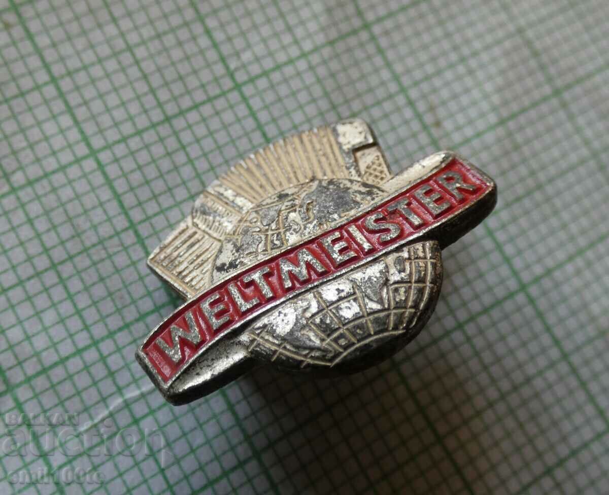 Badge- Accordion Weltmeister with price 2.00 BGN | € 1.02 Badge- Accordion Weltmeister with price 2.00 BGN | € 1.02