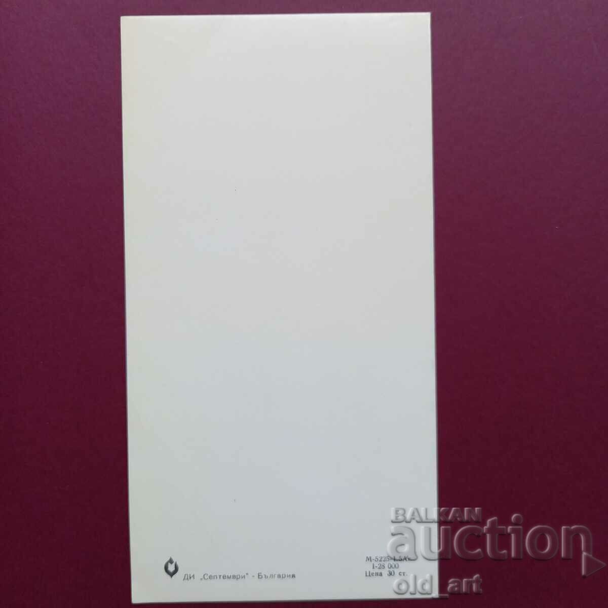 Auction Postcard - The Samaritan flag Auction Postcard - The Samaritan flag