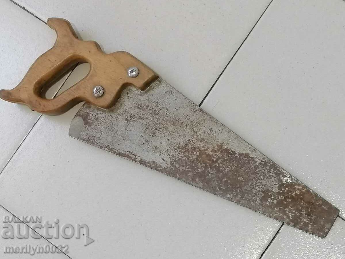 Old saw saw for wood saw - 7