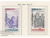 1982. Franţa - UNESCO. Situl Patrimoniului Mondial UNESCO.
