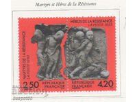 1993. France. Martyrs and heroes of the resistance.