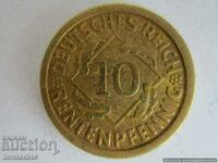 ❗❗❗ Germany, 10 rentenpfennig 1924 letter J❗❗❗