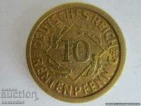 ❗❗❗ Germany, 10 rentenpfennig 1924 letter J❗❗❗