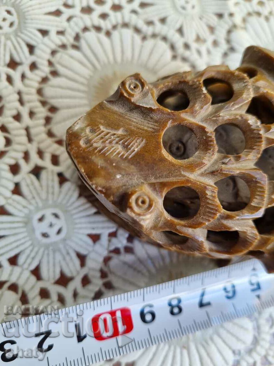 Old stone figure. A frog with price 40.00 BGN | € 20.45 Old stone figure. A frog with price 40.00 BGN | € 20.45