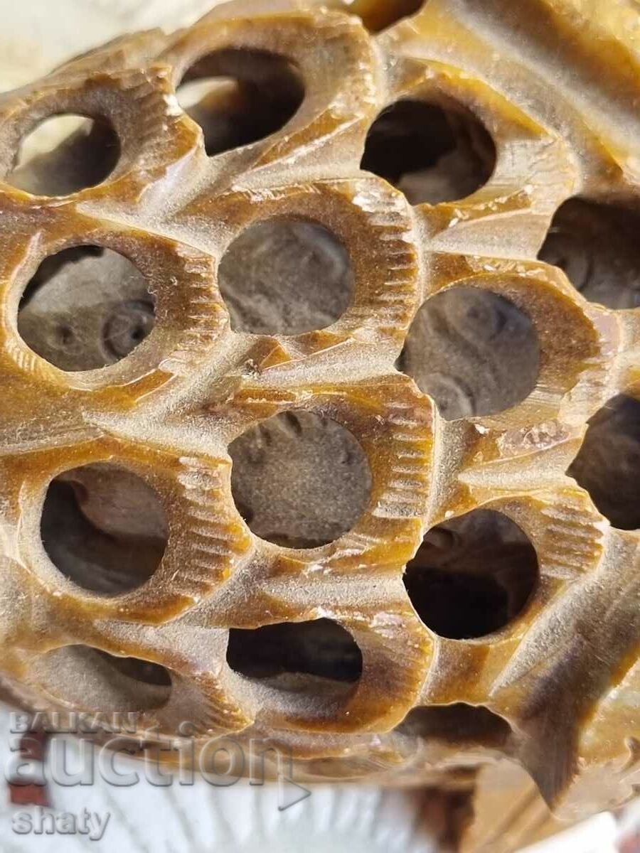 Delivery of Old stone figure. A frog Delivery of Old stone figure. A frog