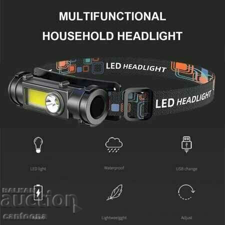 Chelnik G-211-XPE+COB, rechargeable battery, magnet, microUSB with price 10.50 BGN | € 5.37 Chelnik G-211-XPE+COB, rechargeable battery, magnet, microUSB with price 10.50 BGN | € 5.37