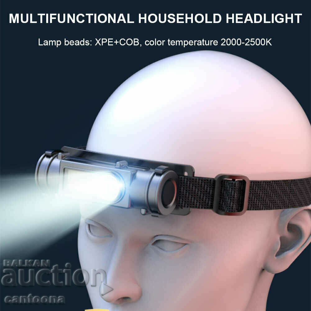 Auction Chelnik G-211-XPE+COB, rechargeable battery, magnet, microUSB Auction Chelnik G-211-XPE+COB, rechargeable battery, magnet, microUSB