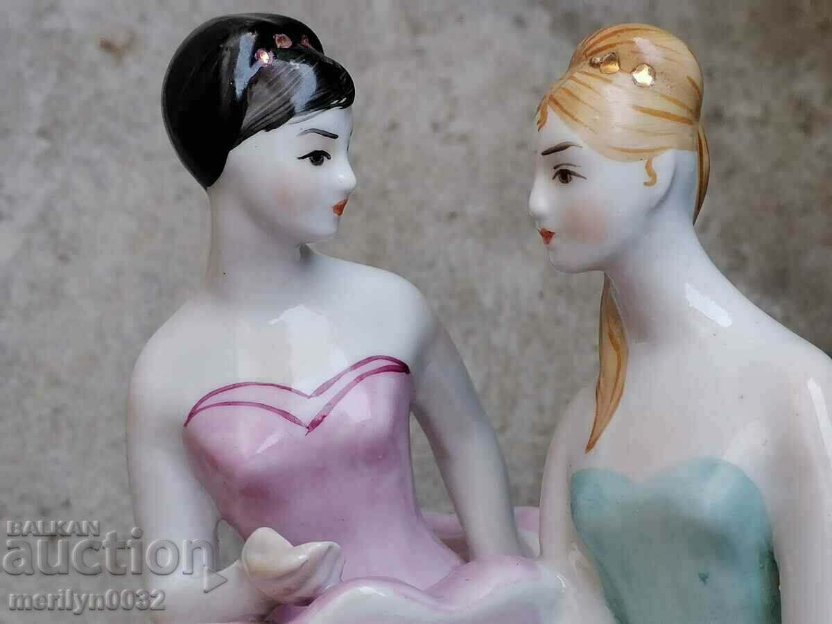 Porcelain figure figures plastic statuette porcelain USSR - 7