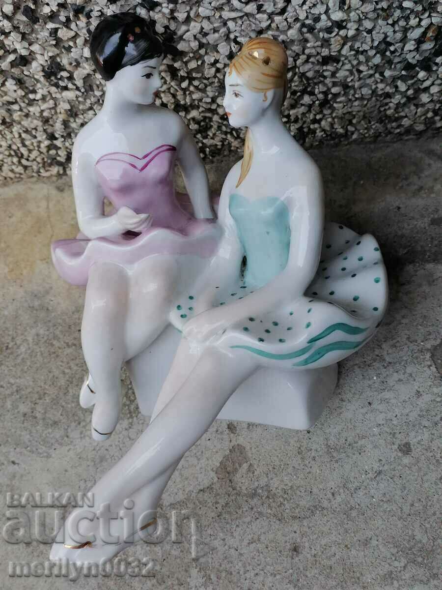 Porcelain figure figures plastic statuette porcelain USSR