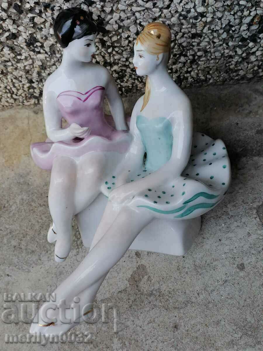 Porcelain figure figures plastic statuette porcelain USSR