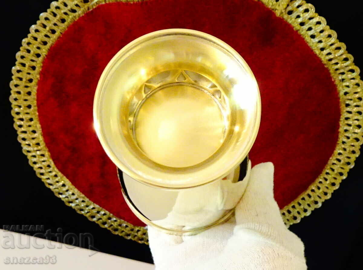 Delivery of Bronze goblet, wine glass, Wolff - W. Germany Delivery of Bronze goblet, wine glass, Wolff - W. Germany