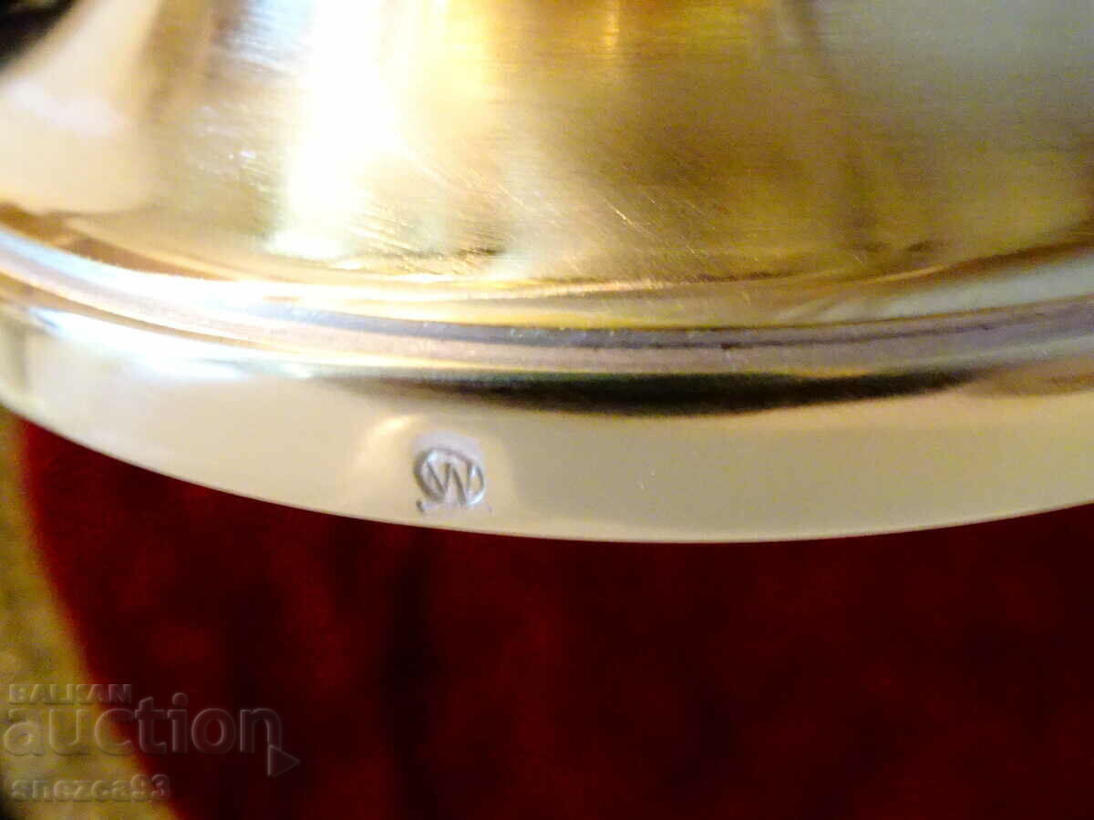 Bronze goblet, wine glass, Wolff - W. Germany - 6 Bronze goblet, wine glass, Wolff - W. Germany - 6