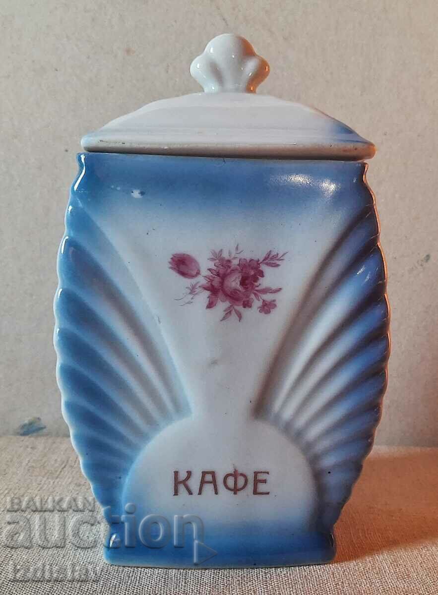 Oala de cafea din portelan