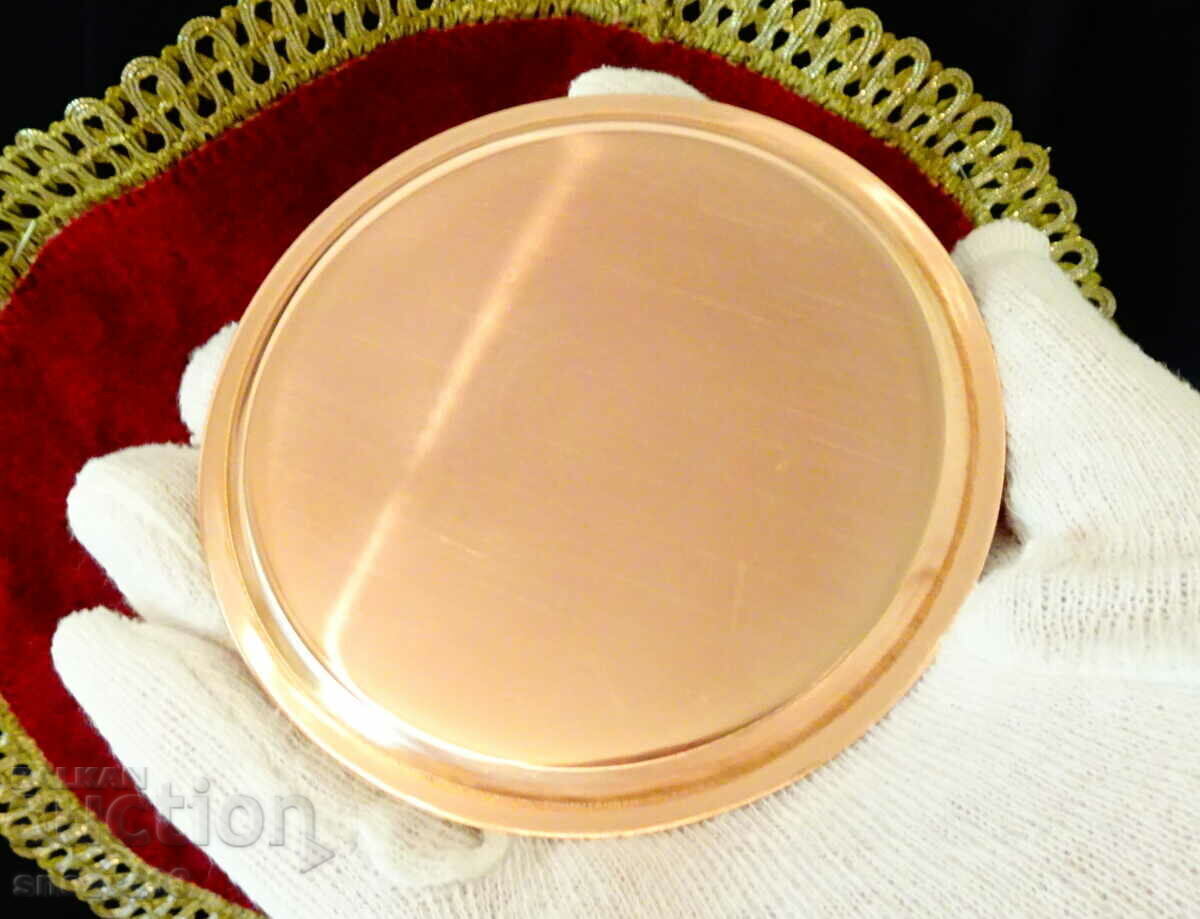 Auction Copper plate, base with Rhine lithography. Auction Copper plate, base with Rhine lithography.