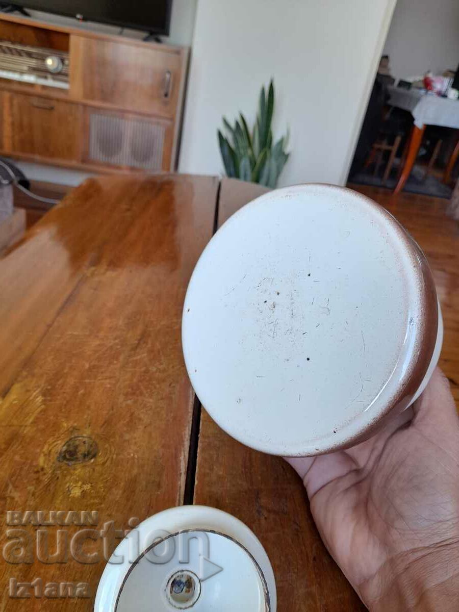 Old enamel teapot - 6