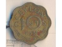 Ceylon 10 cenți 1951