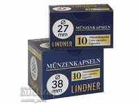 Capsule monede LINDNER - 29 mm.