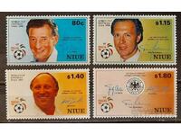 Niue 1990 Personalities/Sports/Fotball 15€ MNH