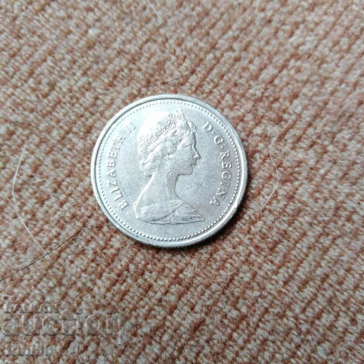 Canada 25 cents 1986 with price 0.40 BGN | € 0.20 Canada 25 cents 1986 with price 0.40 BGN | € 0.20