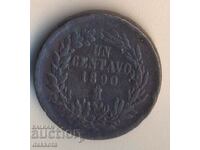 Mexico cent 1890
