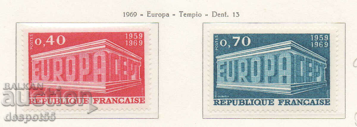 1969. Franța. Europa.