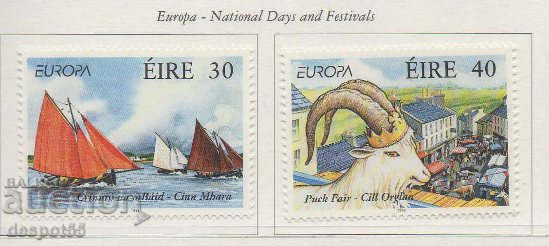 1998. Irlanda. EUROPA - Festivaluri și sărbători naționale.
